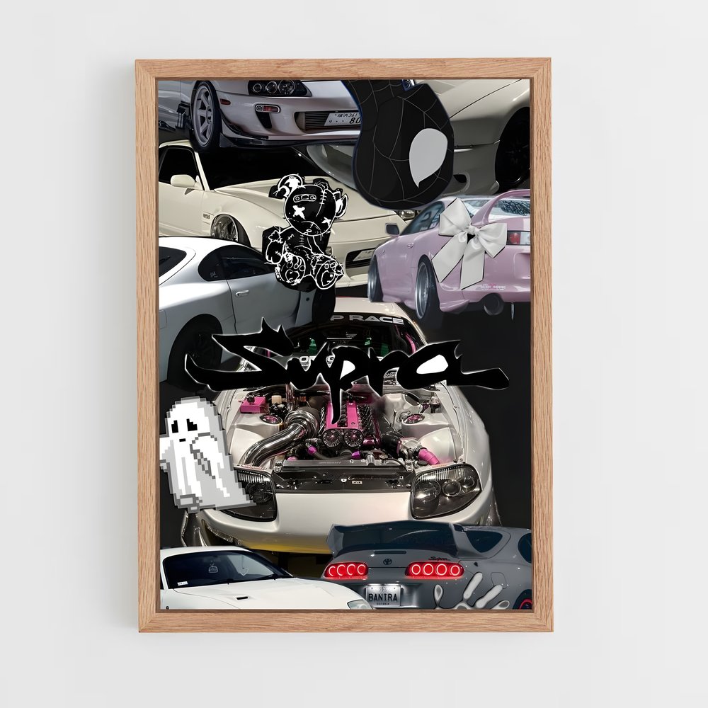 Poster Supra Colors – affiche Toyota (vue 4)